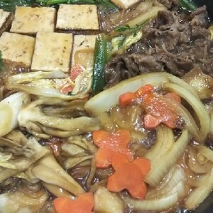 牛肉たっぷり☆すき焼き